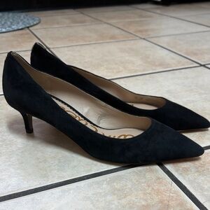 Sam Edelman Black Suede Heels